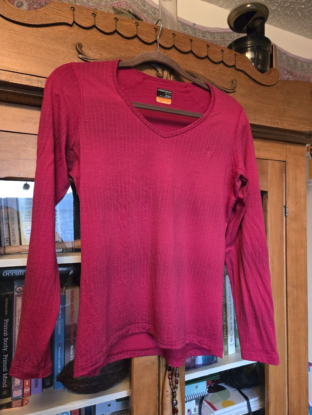 Icebreaker Merino 200 Long Sleeve Top – Women’s Large Baselayer
